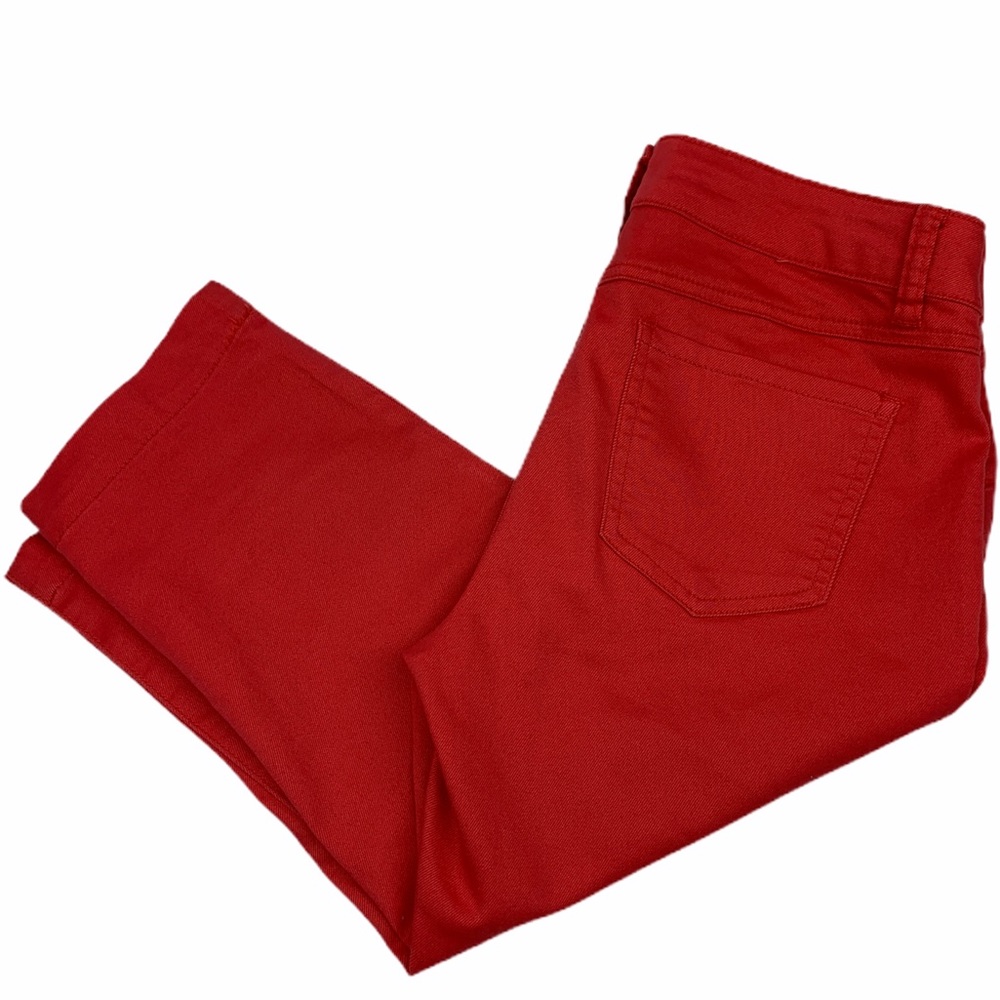 British‎ Khaki Red Capri Pants